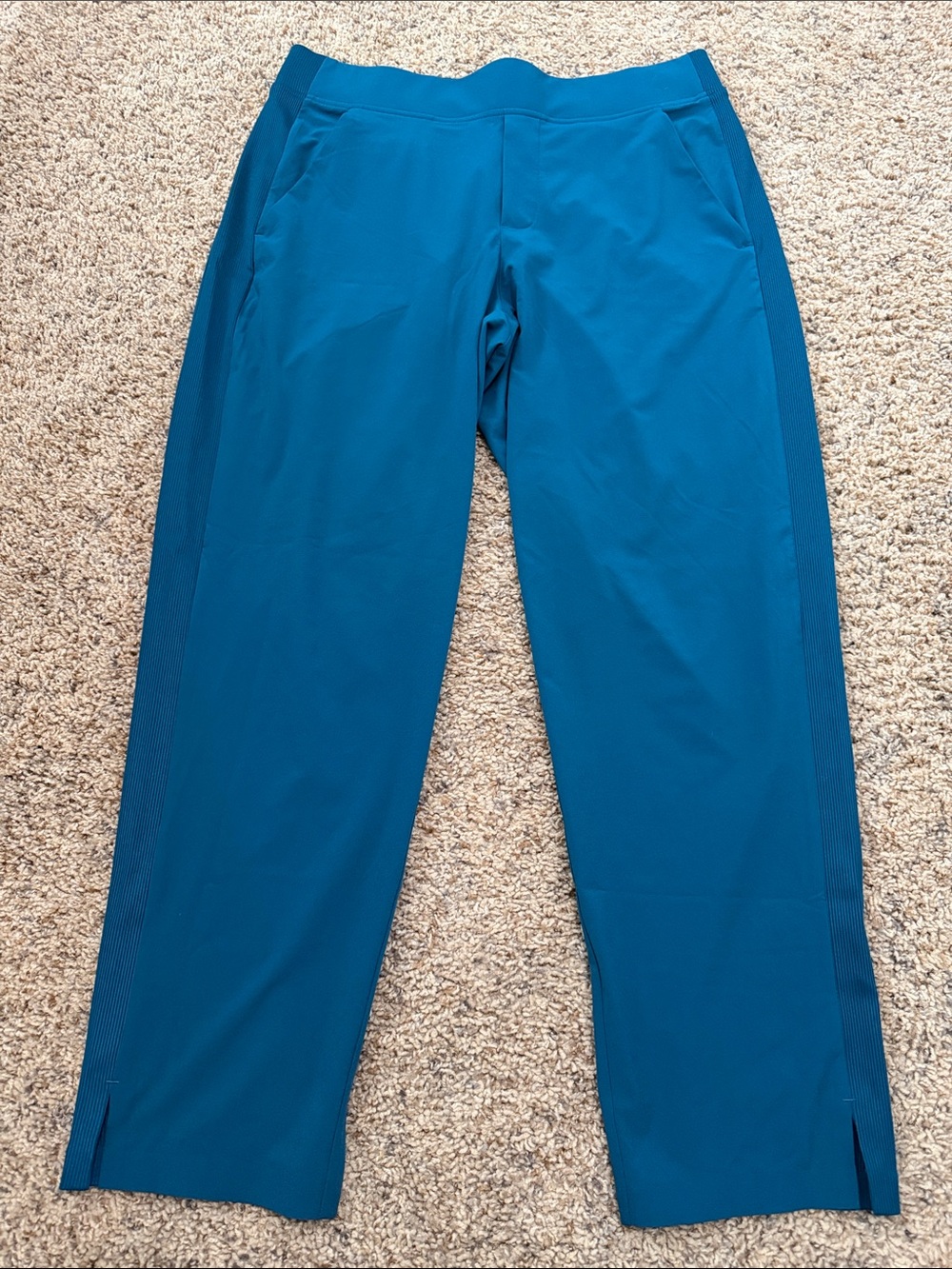 Athleta Coastal Teal Mid-Rise Brooklyn Ankle Pant